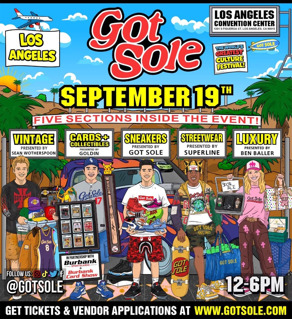 Got Sole Los Angeles — Los Angeles Convention Center, September 19th